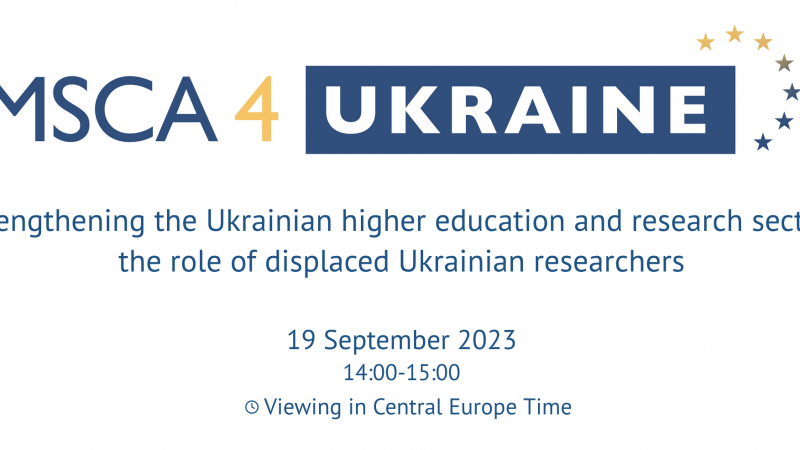 Strengthening the Ukrainian higher education and research sector: the role of displaced Ukrainian researchers